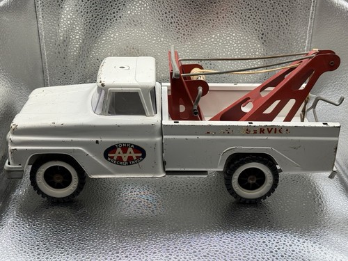 Vintage 1960s Tonka Wrecker 2158 AAA Tow Wrecker Truck USA - Picture 13 of 17