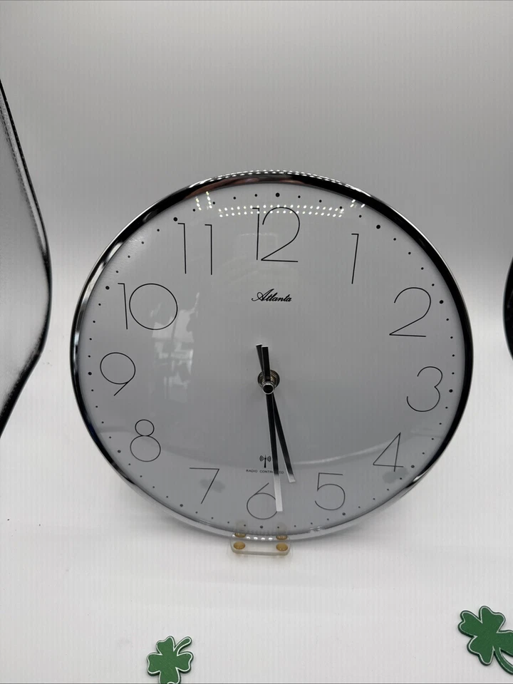 Atlanta 4495/18 moderne Funkwanduhr 25 cm  ✅NEU✅ - Bild 2 von 4