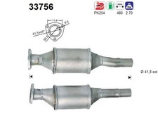 Katalysator AS 33756 für VW GOLF 3 1H1 Variant 1H5 POLO CLASSIC 6V2 CADDY 2 9K9A