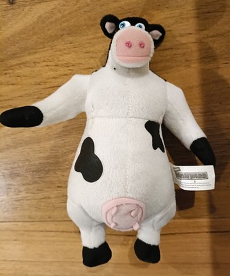''Otis'' Cow Barnyard Movie *Tush Tag* Plush Toy 2006 26cm RARE