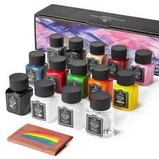 14 Original Colors Acrylic Leather Paint Kit for Shoes Sneaker Couches Bags New