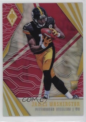 2018 Panini Phoenix Rookies Pink 12/199 James Washington #122 Rookie RC 0w8