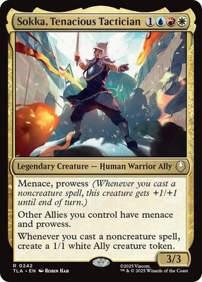 Sokka, Tenacious Tactician TLA 242 Normal English NM - MTG