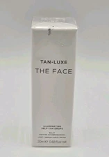 Tan-Luxe The Face Illuminating Self-Tan Drops - Light/Medium 20ml New!