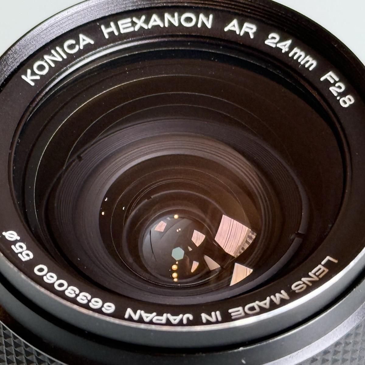 Exc+3] Konica Hexanon AR 24mm f2.8 MF Lens for AR Mount