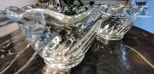 Vintage #56 By Anchor Hocking Low Sherbet Cups Set of Two