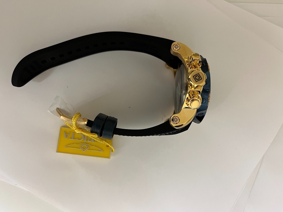 Invicta Venom Gen III Men's 52mm Blue / Gold Chronograph