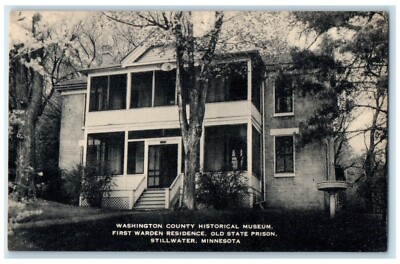 c1940 Washington Historical Museum State Prison Stillwater Minnesota MN Postcard