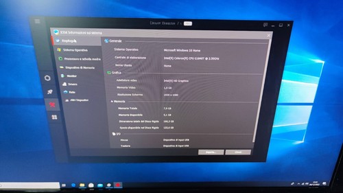 PC DESKTOP HP PAVILION 23 ALL-IN-ONE 23-G110NL WIFI 8GB RAM 166GB HDD WIN 10 - Foto 12 di 15