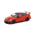 Tarmac T64G-009-RE Mercedes Benz C63 AMG Red Scale 1:64 Model Car NEW!°