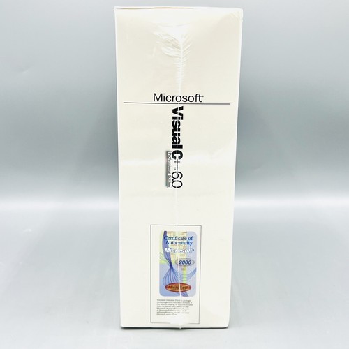 Microsoft Visual C++ 6.0 Professional Edition Retail Package NOS Factory Sealed - Picture 2 of 11