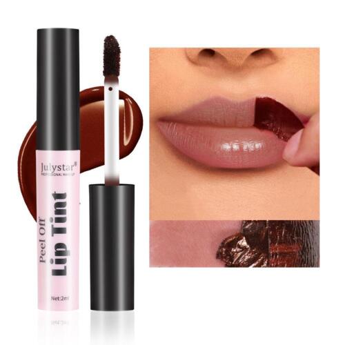 6 Colors Lip Stain Peel off Lip Tint Stain Tattoo Colors Waterproof Long-Lasting - Picture 11 of 21