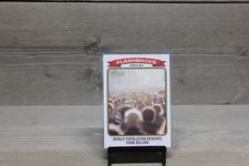 2023 TOPPS HERITAGE NEWS FLASHBACKS 1974 WORLD POPULATION #NF-2 Insert Card