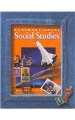 Harcourt School Publishers Social Studies: Student Edition  Making A Diff - GOOD