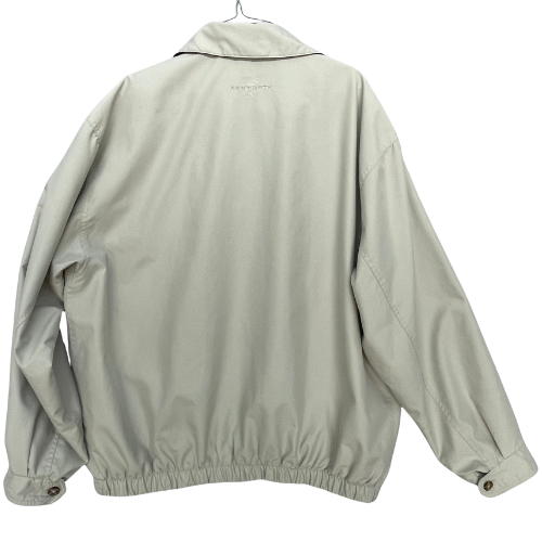 Ashworth Weather Systems Golf Jacket Mens L Wind Water Resistant Khaki Casual - Picture 3 of 7