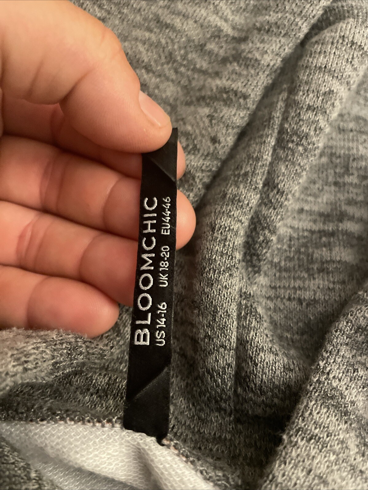 NWT 14/16 BloomChic Patchwork Hooded Sweatshirt P… - image 5