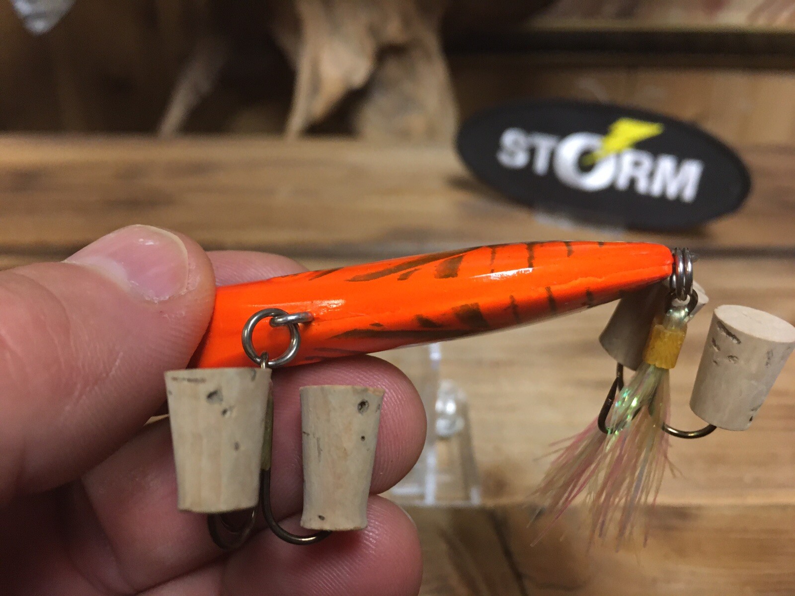 Vintage Storm Pre Rapala Very Rare Prototype Whiz Bang Lil Tex Bass Fishing Lure - Image 5