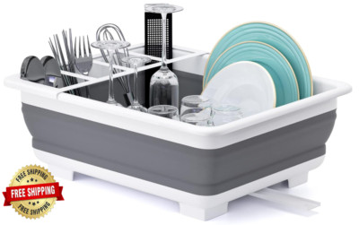 Plegable Escurridor De Platos Cocina Para Encimera Secado Para Utensilio Escurre