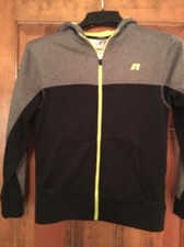 Russell Boys Zip Up Hoodie Large
