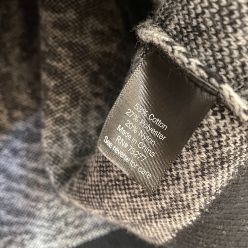 Simply Vera Cardigan XXL Damenpullover schwarz bedruckt fallende Schulter Neu - Bild 4 von 5