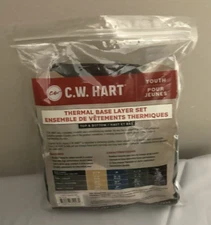 CW Hart Thermal Base Layer Set Top and Bottom Y Small