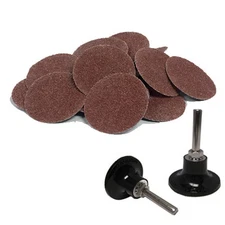 100 - 3" Roloc A/O Quick Change Sanding Disc 60 Grit and Mandrel