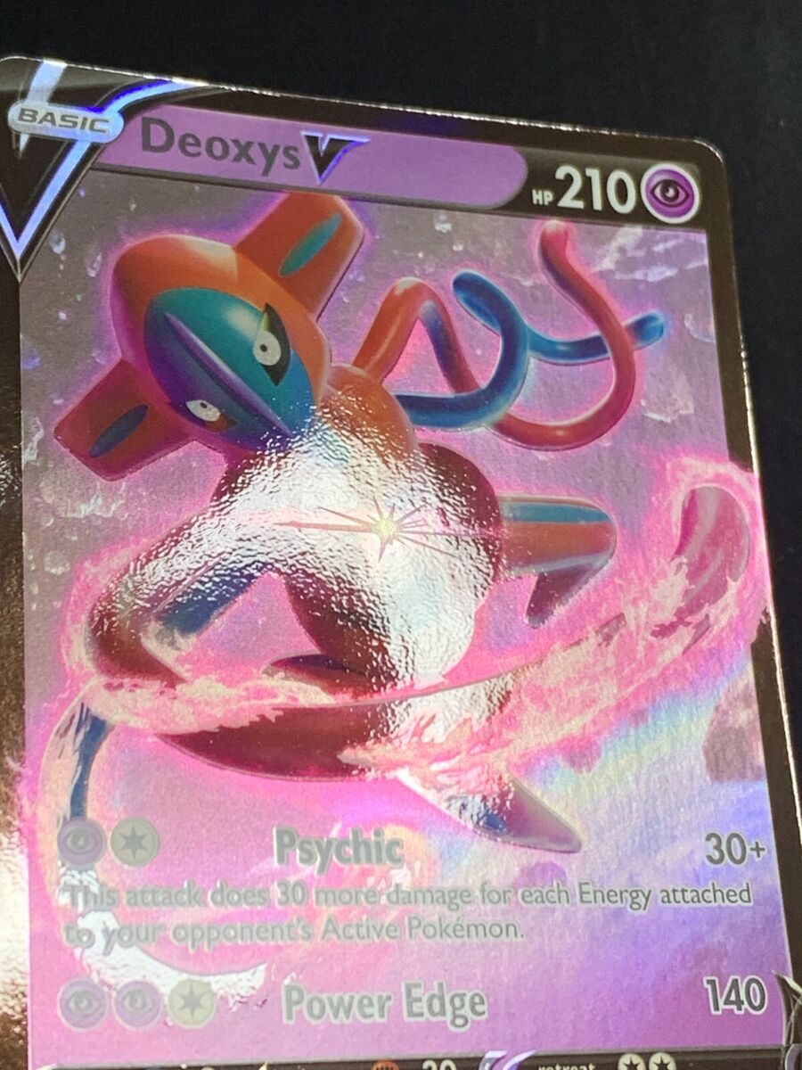 Pokémon TCG Deoxys V SWSH Black Star Promos SWSH266 Holo Promo for sale  online