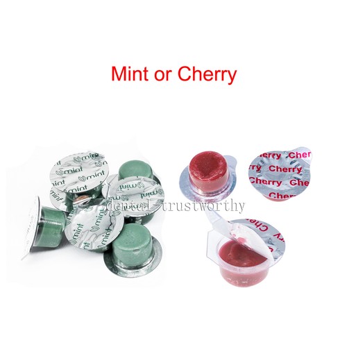  Dental Tooth Polishing Paste Teeth Whitening Polish Stain Remover Mint/Cherry - Picture 1 of 26