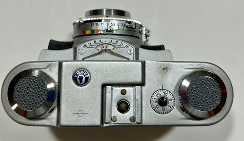 Graflex Graphic 35 VINTAGE Chrome Camera w/50mm f2.8 Lens w/Exposure Meter - Picture 15 of 20