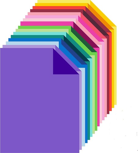 200 Colored Cardstock Paper,Colorful Card Stock 250 GSM Heavy Weight Craft Pa... - Picture 3 of 7