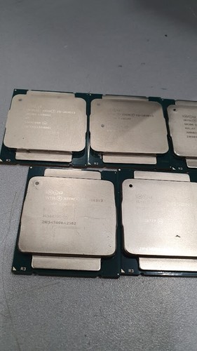 Lot of 8 Intel Xeon E5-2630 V3 E5-1620 V3 E5-2603 V3 Used Working - Picture 2 of 6