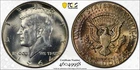 1964 Kennedy Half Dollar PCGS MS63 End Roll Toner Reverse Mounted