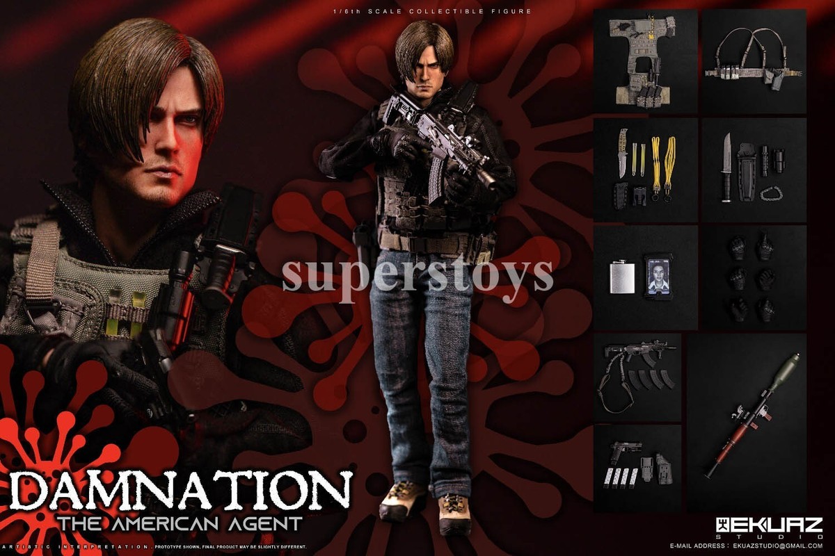 Pre-order EKUAZ STUDIO EKS09 1/6 Damnation The American Agent Leon