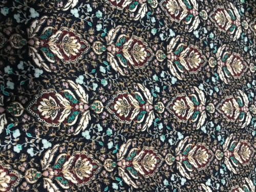 Pure Jill Printed & Embroidered Knit Tunic Size XL Petite Cotton Tencel Top - Picture 9 of 12