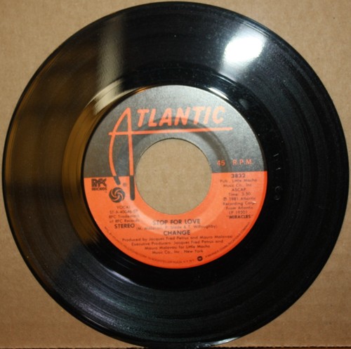 CHANGE **Hold Tight** STOP FOR LOVE Soul Disco 45 on ATLANTIC 3832 Vinyl - Picture 2 of 2
