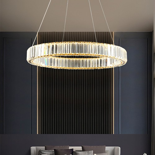 Crystal Pendant Light Kitchen Lights Hotel Ceiling Lamp Shop Chandelier Lighting