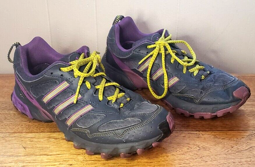 Adidas Kanadia TR Women's Trail Running Shoes Size 10 US Gray Purple Adidas Kanadia TR Women's Trail Running Shoes Size 10 US Gray Purple