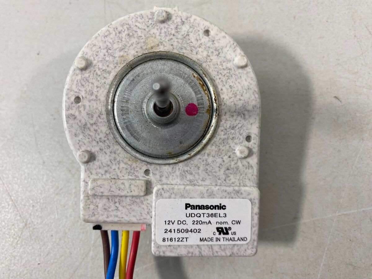 Panasonic UDQT36EL3 241509402 Evaporator Fan Motor 12vdc for Panasonic UDQT36EL3 241509402 Evaporator Fan Motor 12vdc for