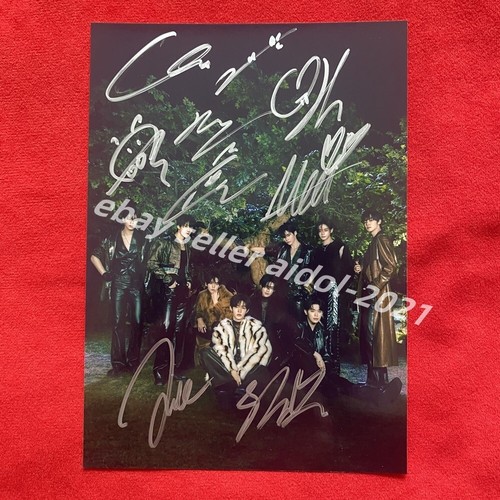 ZEROBASEONE ZB1 Group Autographed Signed Photo K-POP 5*7 2025D