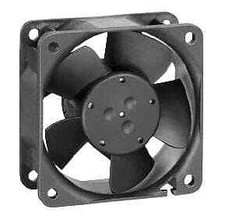 ebm-papst 614N/2HH-169 Axial Fan - 24 VDC - 60 x 60 x 25.4 mm - 42 dBA - 31.7...