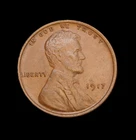 1917 Lincoln Wheat Cent  UNC