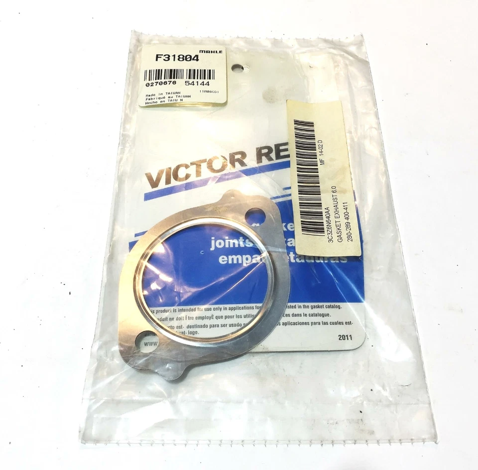 Прокладка выхлопной системы Victor F31804 [лот из 2] новая из старых запасов - Изображение 2 из 3
