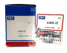 SKF 61800 ZZ DEEP GROOVE BALL BEARING, METAL SHIELDED 10x19x5mm 6800ZZ