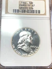 1962 Franklin Half Dollar NGC Cameo PF 67 Gorgeous Blast White CHRC