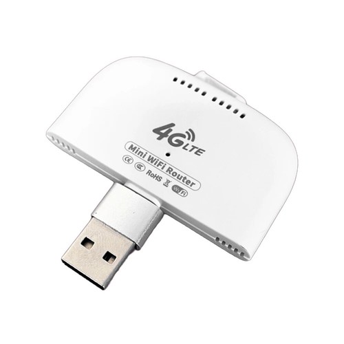 Portable 4G LTE Router Type-C Mobile Router for Travel Home Office 8139 - Photo 2/9