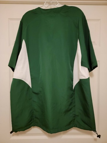 Vintage 90er Jahre Nike Michigan State Player gebraucht Team getragene Jacke L grau Nike Tag - Bild 3 von 3