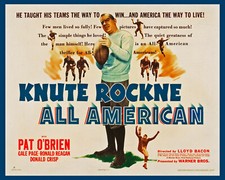 Knute Rocken - All American Wall Art Poster - 8x10 Color Photo