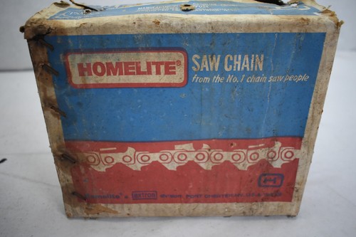 Vintage NOS Homelite 25-C50-R25 Bulk Replacement Chainsaw Chain 25' Reel 1/4"