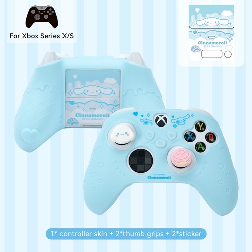 GeekShare X Sanrio Hülle für PS5/XBOX/Switch PRO Controller Skin+Kappen+Aufkleber - Bild 55 von 58