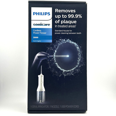 Philips Sonicare Cordless Power Flosser 2000 (HX3822/11)   Oral Irrigator   New